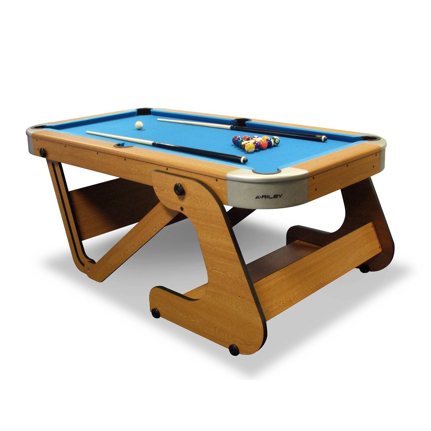 dimensions of a 6ft pool table