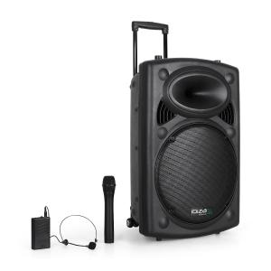 Port 15 VHF-BT 38cm (15") Mobile PA-Anlage mit USB SD AUX MP3 Bluetooth schwarz Schwarz | 38 cm (15") Port 15 VHF-BT 38cm (15") Mobile PA-Anlage mit USB SD AUX MP3 Bluetooth schwarz Schwarz | 38 cm (15")