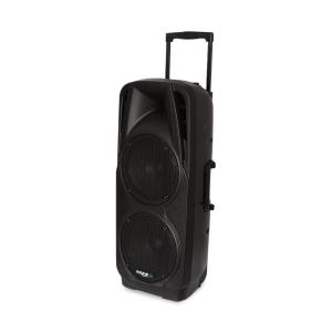 PORT225VHF-BT Impianto Audio PA portatile Bluetooth USB SD AUX MP3 VHF nero | 2x 25 cm (10") PORT225VHF-BT Impianto Audio PA portatile Bluetooth USB SD AUX MP3 VHF nero | 2x 25 cm (10")