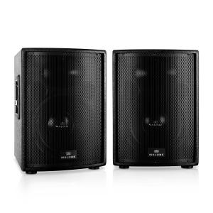 Malone PW-12A-T Conjunto 2 x Altifalante Ativos PA 30cm (12") 1600W RMS 