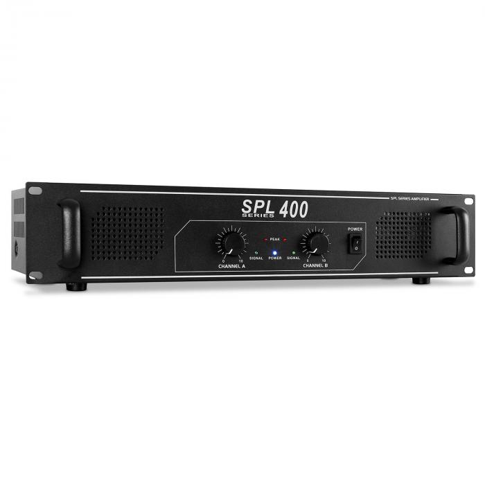 SPL400 DJ PA kotivahvistin 1200W