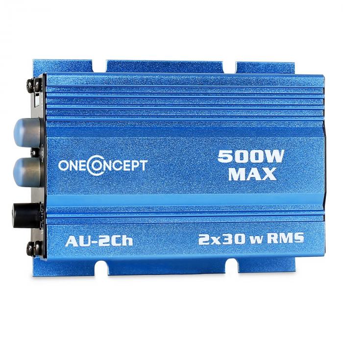 Amplificatore Finale Auto 500W - Blu