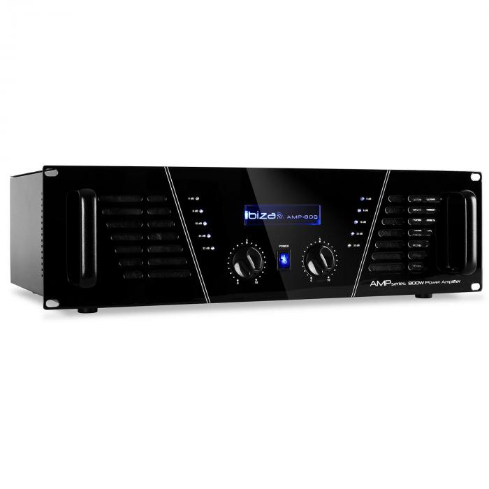 dj pro amplificatore rack 1200W mosfet pa 48cm