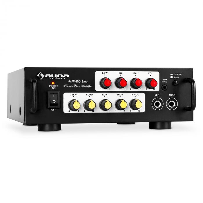 Amp-EQ-Sing Amplificatore hi fi Karaoke 400W