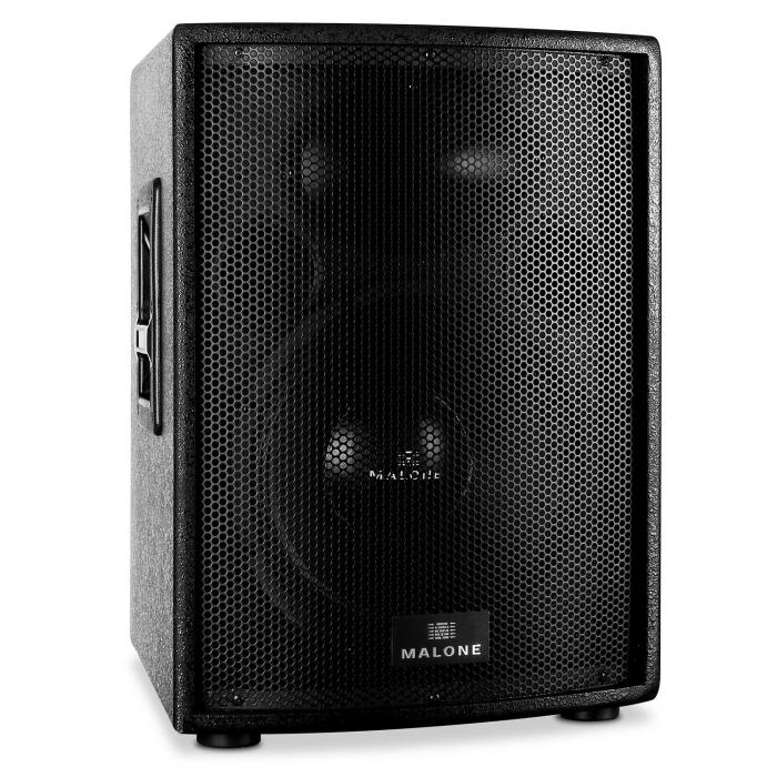 PW-12A-T PA-kaiutin aktiivi 30cm (12") 400W RMS / 800Wmax. musta