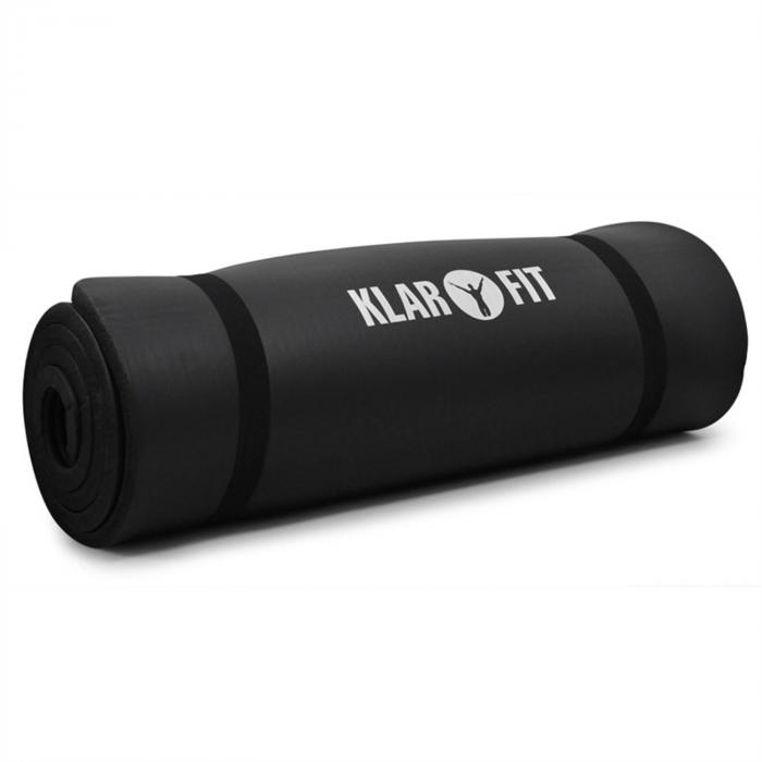 Pilates Yoga Exercise Mat 190x60cm Black