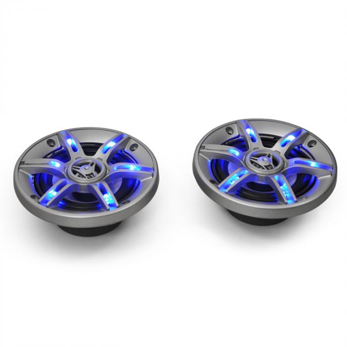 16,5cm Auto-Luidspreker Auna CS-LED65 800W met Lichteffect