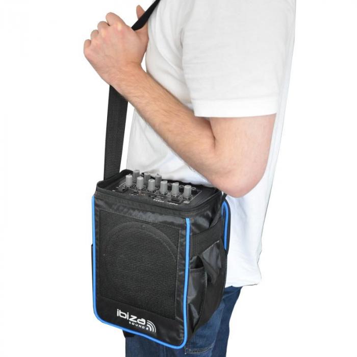 Port6 Portable PA System Speaker & Bag Mic USB 12V 15 cm (6") at the