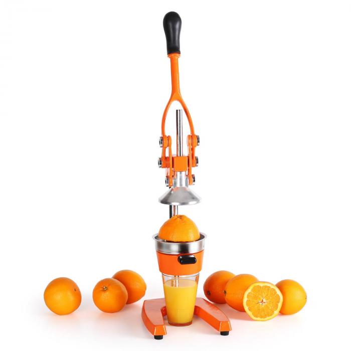 EcoJuicer XXL Juicer Lever Mechanism Orange Orange at the Best Price!