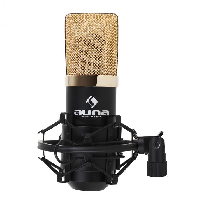 MIC-900BG USB microfono a condensatore nero/oro