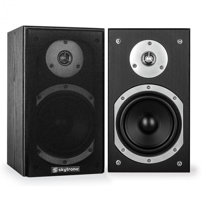 SHFB55B Passive HiFi Bookshelf Speaker Pair 140W Black HifiTower IE