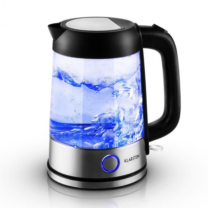 Deep Blue Electric Kettle 1.7L 2200W LED Lighting at the Best Price!