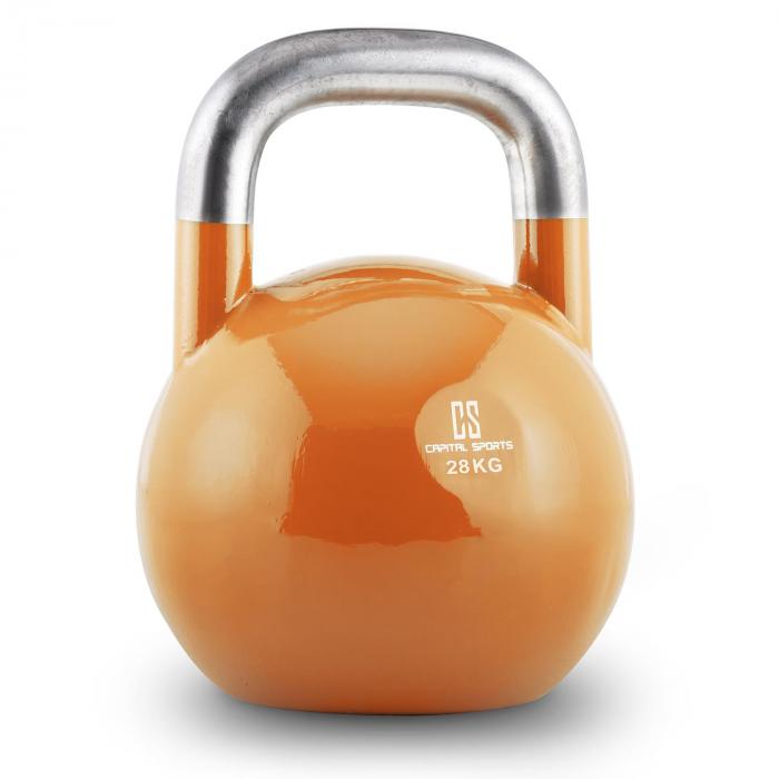 Compket Competition Peso Sfera In Acciaio 28 kgArancione