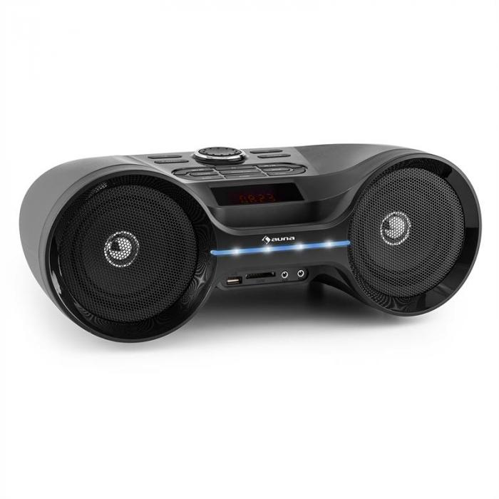 Boombastic Bluetooth Boombox Usb Sd Mp3 Aux Fm Led Battery hifi tower