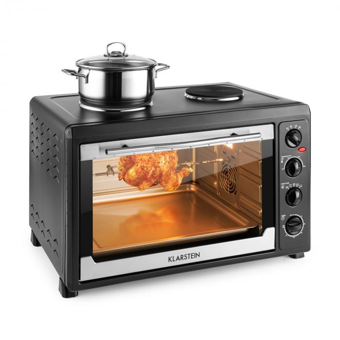 Masterchef 60 Mini Backofen 2500W + 1600W 60 Liter Edelstahl Masterchef 60 Mini Backofen 2500W + 1600W 60 Liter Edelstahl