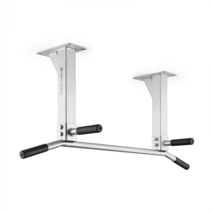 Tyro S7 Chin Up Pull Up Bar Ceiling Mounted Max 350 Kg Silver