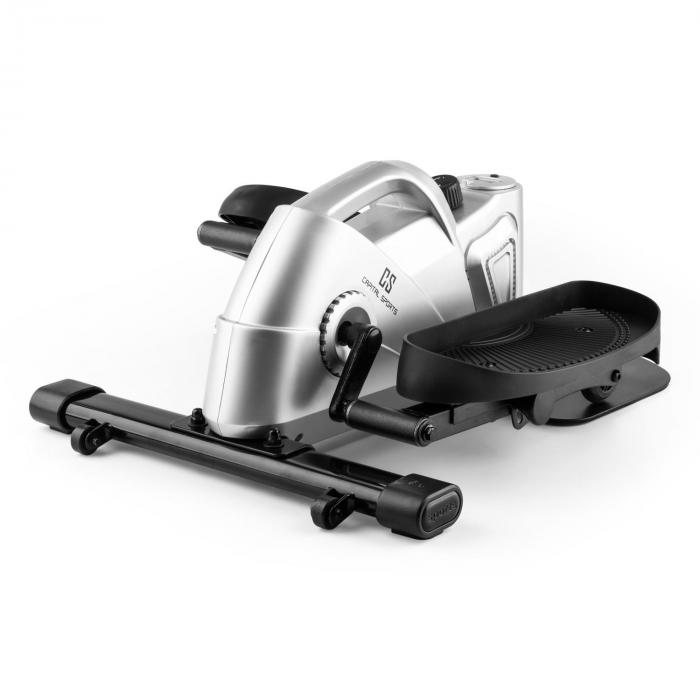 Minioval Mini Bike Home Trainer Stepper Elliptical Bike silver