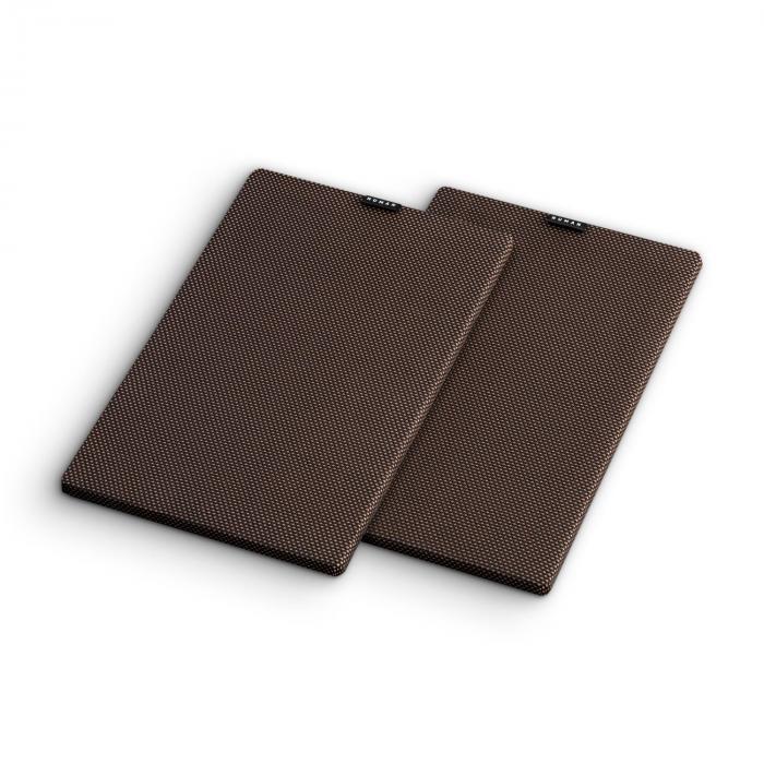 RETROSPECTIVE 1978 MKII Altoparlante da Mensola Cover Coppia nero-marrone