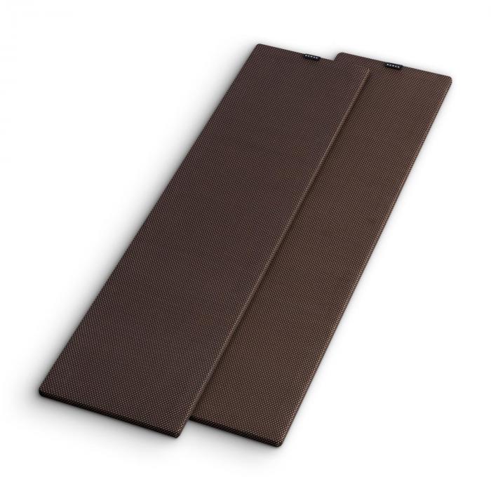 RETROSPECTIVE 1977 MKII Altoparlante da Pavimento Cover Coppia nero-marrone