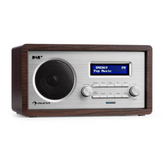 Harmonica DAB+/UKW - Radio Dual-Alarm Aux LCD Holzgehäuse Wenge Harmonica DAB+/UKW - Radio Dual-Alarm Aux LCD Holzgehäuse Wenge