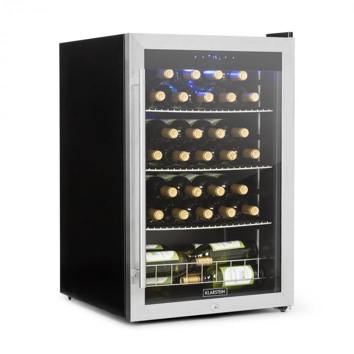 Falcon Crest Beverage Cooler Glass Door 4 18 C 128l Lockable 42db Falcon Crest Beverage Cooler Glass Door 4 18 C 128l Lockable 42db Stainless Steel