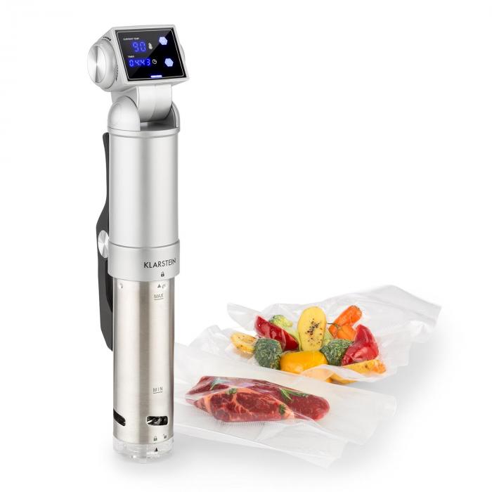 Quickstick Pro Sous Vide Pumpe 3D Streamline Heating 0-90 °C silber Quickstick Pro Sous Vide Pumpe 3D Streamline Heating 0-90 °C silber