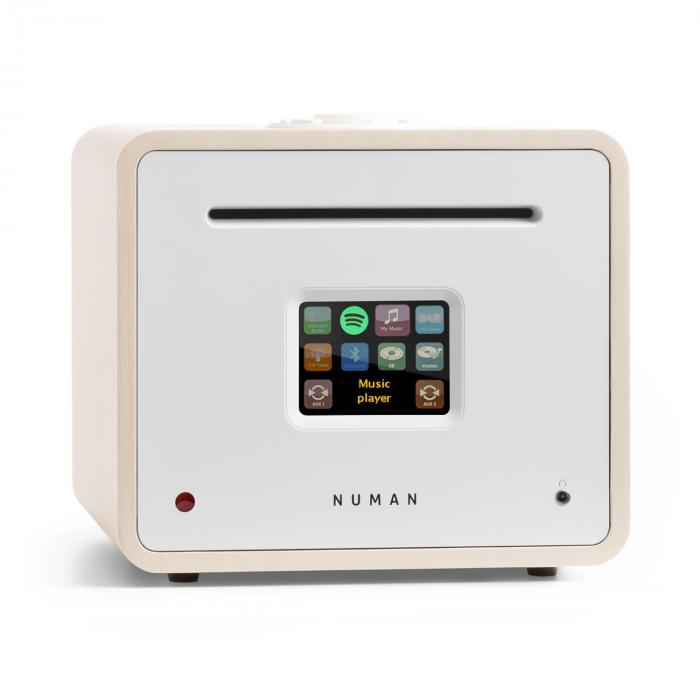 Unison Retrospective Edition – All-In-One Receiver con Amplificatore bianco