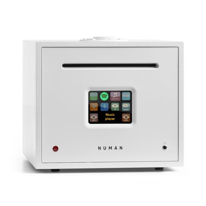 Unison Reference Edition – All-In-One Receiver med förstärkare vit