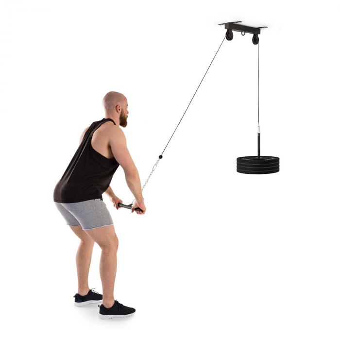 hangman station de traction poulie 2m barre de triceps hangman station de traction poulie 2m barre de triceps