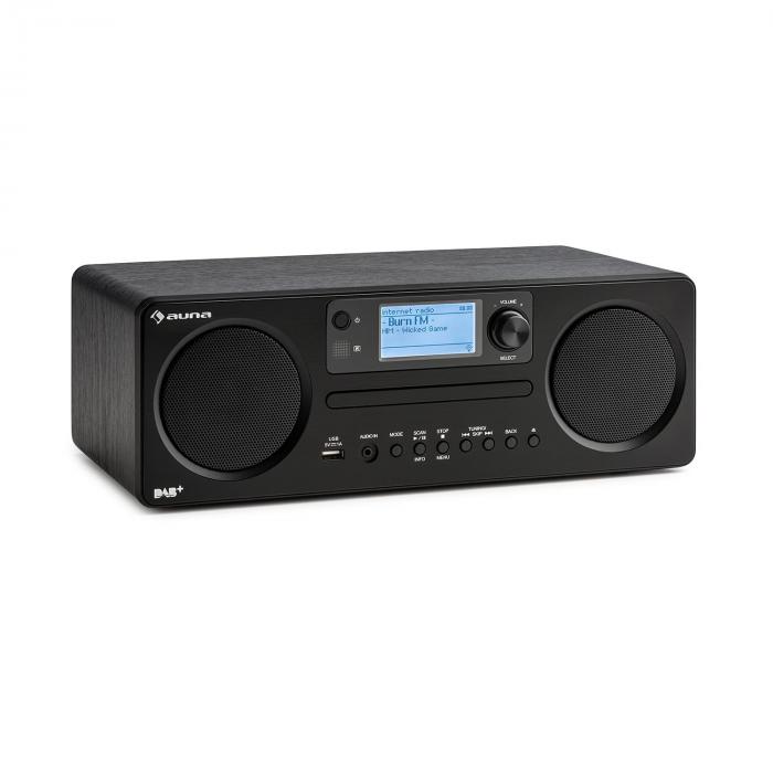 auna Worldwide CD Radio Spotify Connect App Control Bluetooth