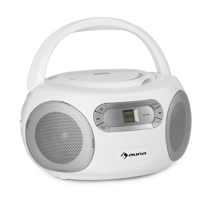 Haddaway CD Boombox CD-Player Bluetooth UKW AUX-IN LED ...