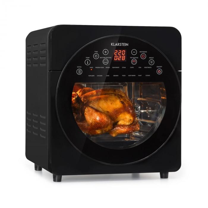 Klarstein Aerovital Easy Touch Hot Air Fryer 1700w 14l 16