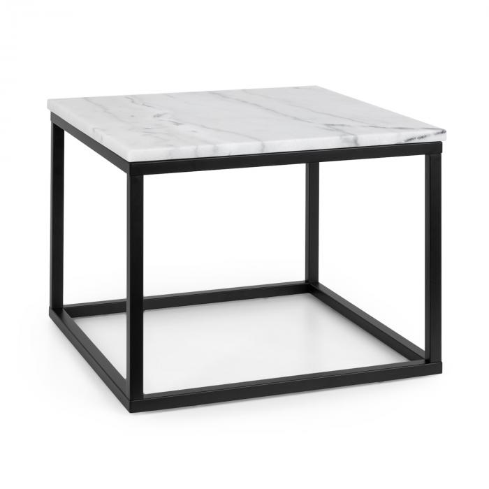 Volos T50 Coffee Table 50x40x50 cm Marble Indoor & Outdoor Black