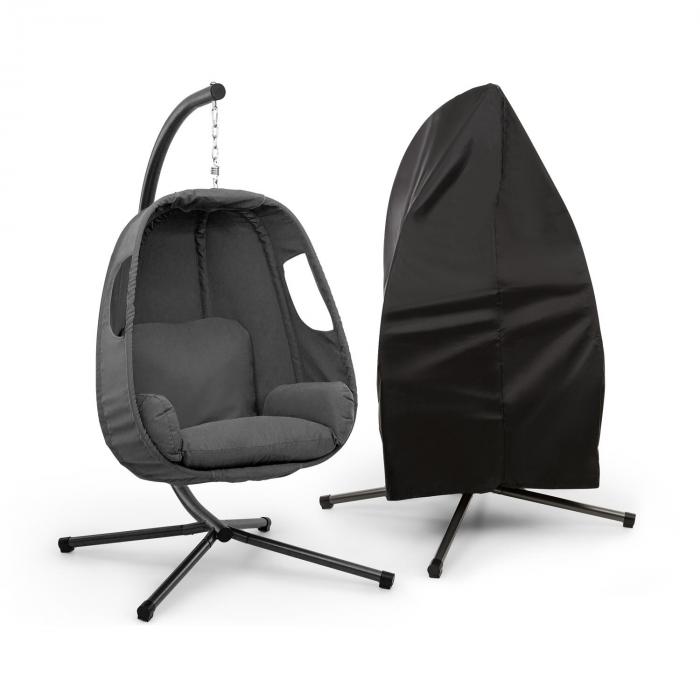 Bella Donna Fauteuil Suspendu Housse De Pluie Gris Foncé