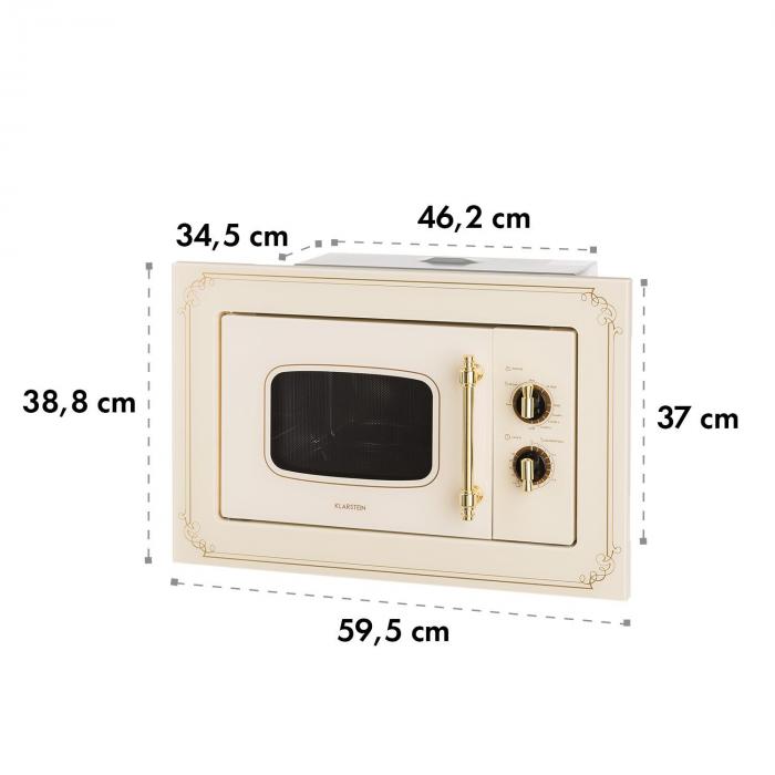 Victoria 20 Einbau Mikrowelle | 20 Liter Fassungsvermögen Victoria 20 Einbau Mikrowelle | 20 Liter Fassungsvermögen