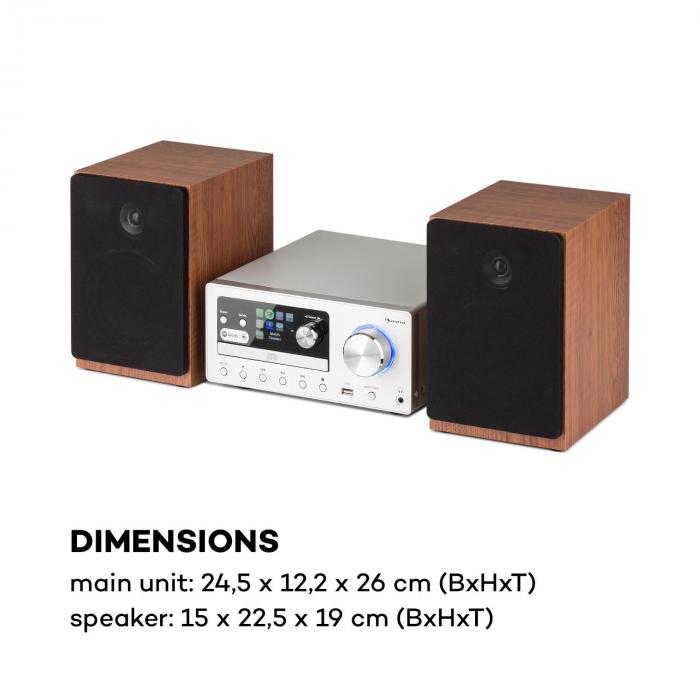 auna Connect System stereoinstallatie max. 80 W FM