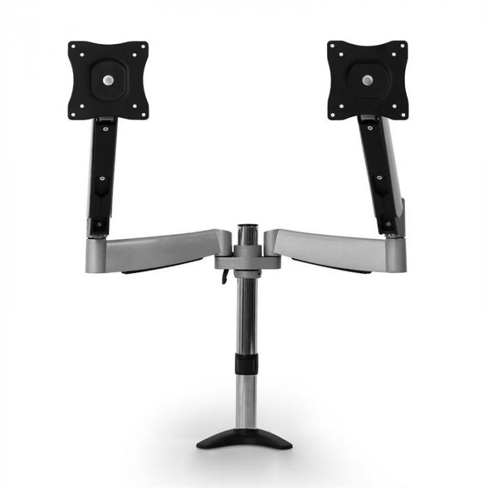 LDT04C024 Table Desktop Swing Arm Mount for 2 LCD Monitors HifiTower IE
