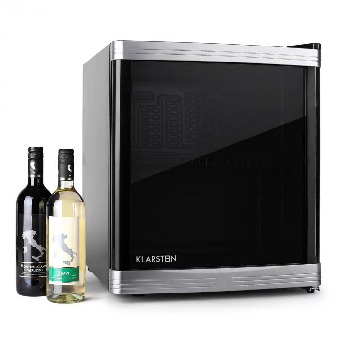 Beer Locker Mini Fridge 46 Liters Class A Black Black at the Best Price!