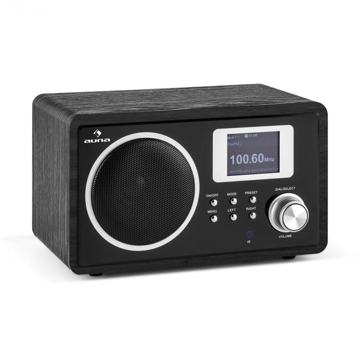 IR150 UKW DLNA WLAN Retro Fernbedienung Holzgehäuse