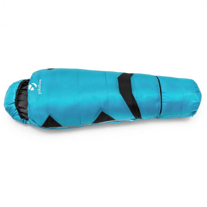 Yukatana Pjanda mumiesovsäck barn anpassningsbar 300gm2 hålfiberfyllning Yukatana Pjanda mumiesovsäck barn anpassningsbar 300gm2 hålfiberfyllning