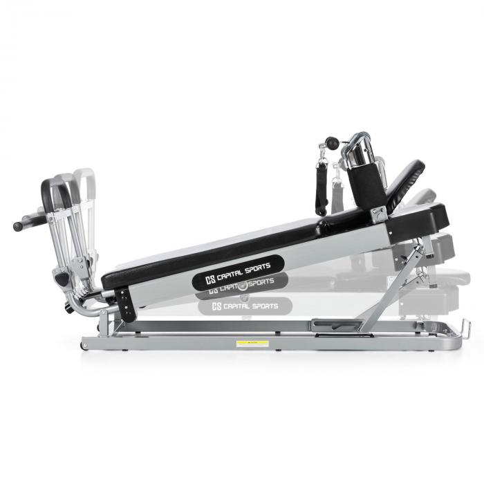 Pilato Pilates Reformer Pilates Bench 120kg max. Height Adjustable