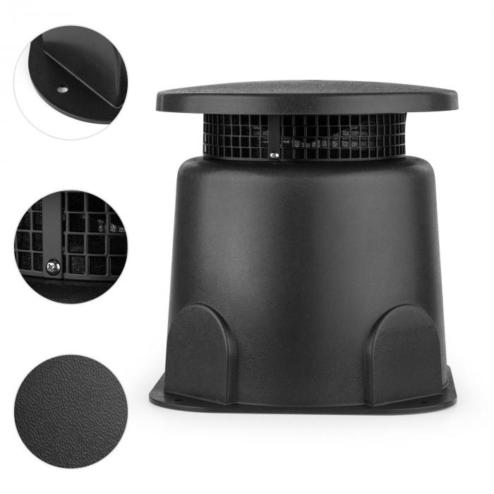 GS 665 Outdoor Gartenlautsprecher Außenlautsprecher dunkelgrau