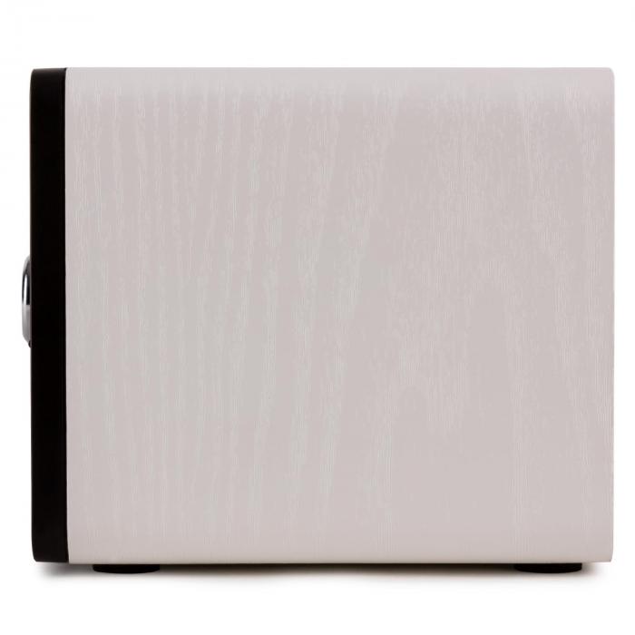 Luzern radio réveil SD USB blanc Luzern radio réveil SD USB blanc