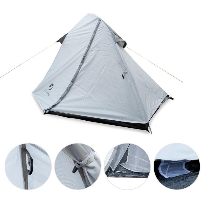 Yukatana Cennte Trekkingtält 1 2 personer 155x115x265 cm Yukatana Cennte Trekkingtält 1 2 personer 155x115x265 cm