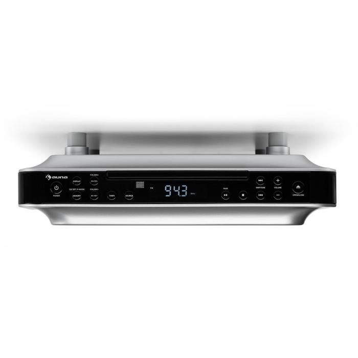 KRCD100 BT KüchenUnterbauradio CD MP3 Radio schwarz