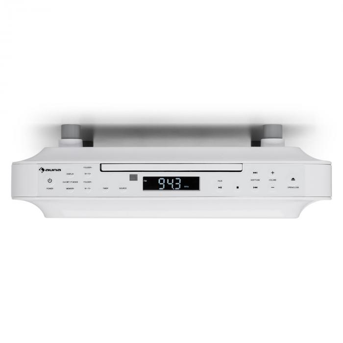 auna KRCD-100 BT Radio da Cucina Sottopensile CD MP3 Radio ...