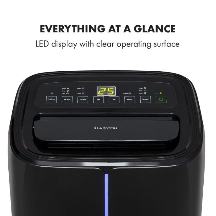 Klarstein Metrobreeze Las Vegas 12 2G Climatiseur mobile ...