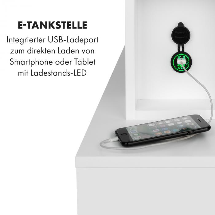 heat n beat elektrokamin elektroheizung heizlufter sideboard 900 1800 w bis 36 m bluetooth lautsprecher dimmbare 3d led flammenillusion holz deko fernbedienung wochentimer usb lade