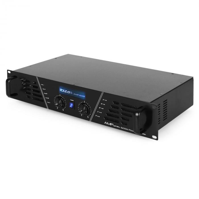 AMP-600 DJ PA Endstufe Verstärker 960W MOSFET Rack | online kaufen ...