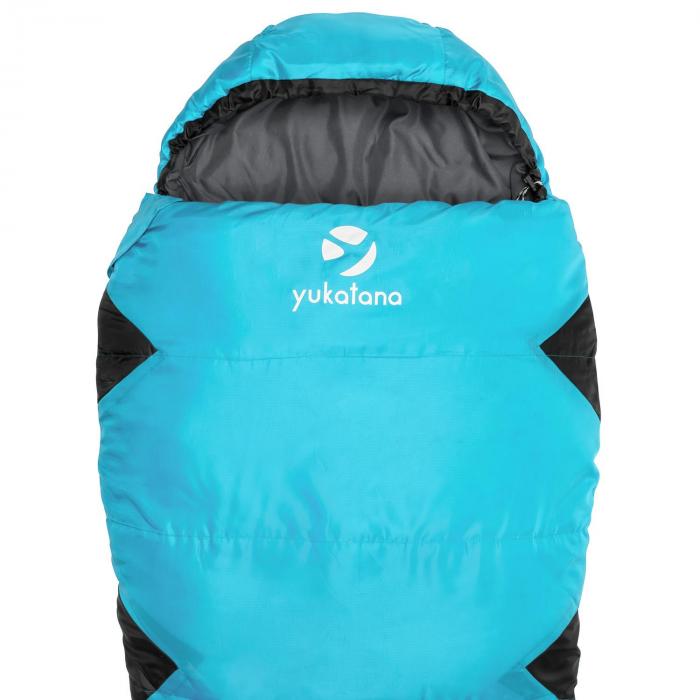 Yukatana Pjanda mumiesovsäck barn anpassningsbar 300gm2 hålfiberfyllning Yukatana Pjanda mumiesovsäck barn anpassningsbar 300gm2 hålfiberfyllning